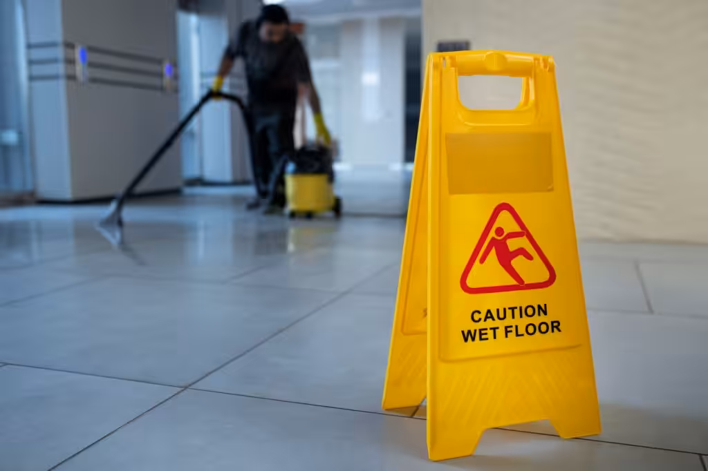 Commercial office cleaning and maintenance service
