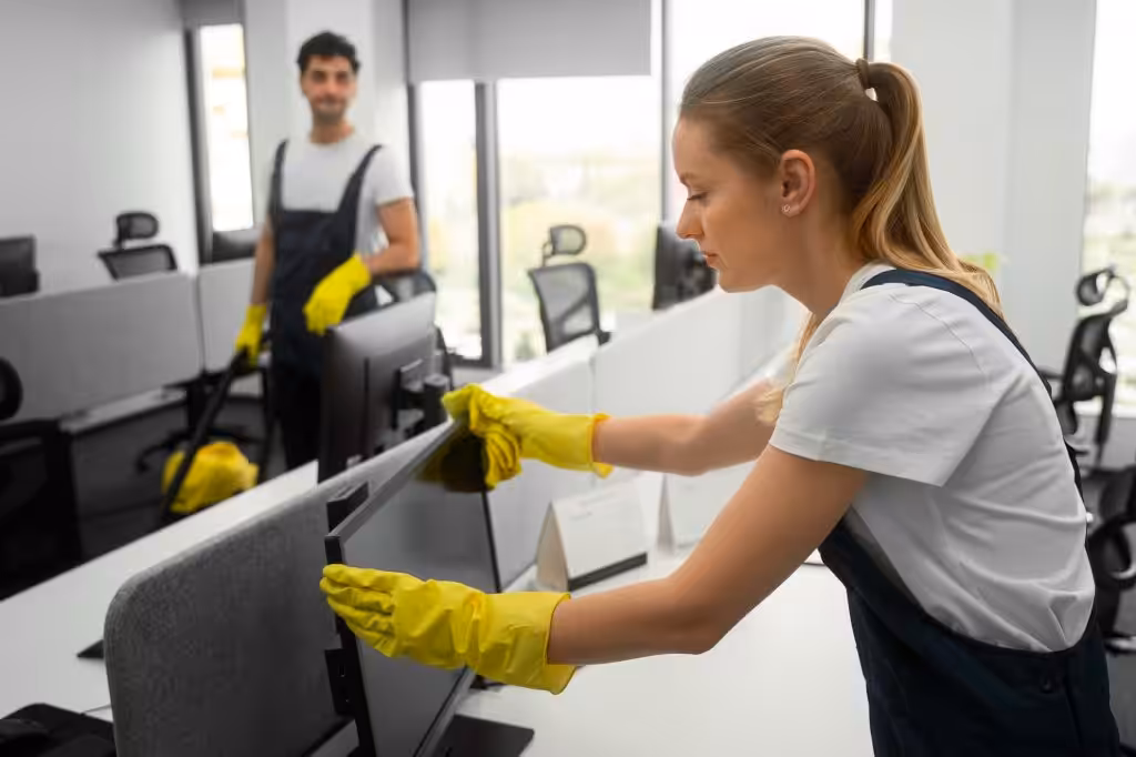 Office and commercial cleaning for professional spaces