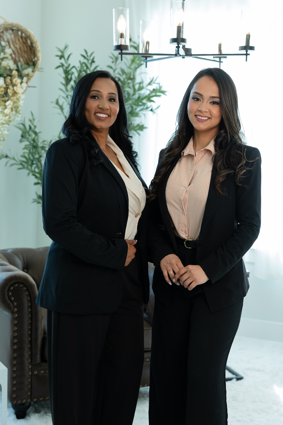 Owner of Sparkle Brazilian Cleaning overseeing quality work